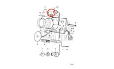 Interruptor Basculante Original Volvo Penta 828585