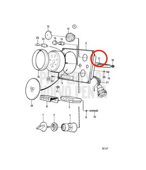 Juego de Brida Original Volvo Penta 873208