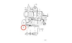 Placa de Cubrimiento Original Volvo Penta 858648