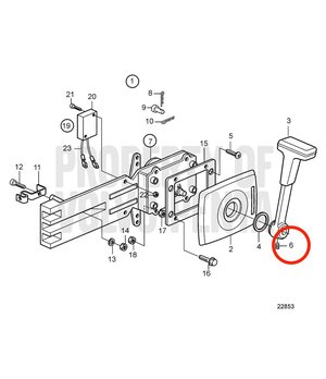 Tornillo de Seguridad Original Volvo Penta 839693