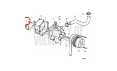 Junta Original Volvo Penta 3884540