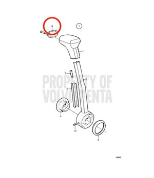 Tapa Original Volvo Penta 3818554