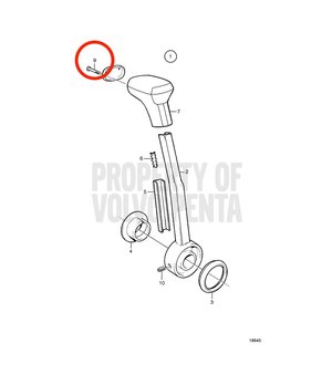 Clavo Original Volvo Penta 853003
