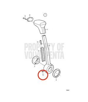 Tornillo de Hexágono Embutido Original Volvo Penta 963678