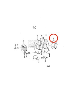 Anillo de Guía Original Volvo Penta 803029