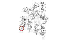 Tornillo Original Volvo Penta 861953