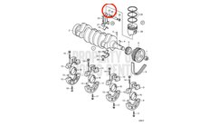 Casquillo Original Volvo Penta 3580346