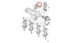 Bulón Original Volvo Penta 3580343