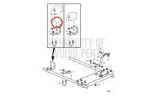 Fijación Original Volvo Penta 3884176