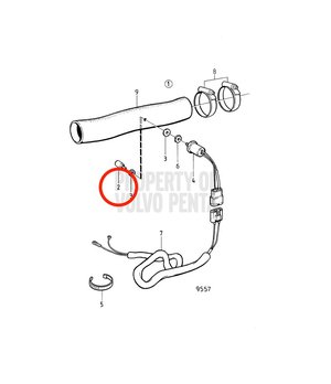 Sensor Original Volvo Penta 828749