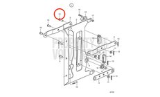 Perno Pasador Hendido Original Volvo Penta 828182