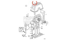Pegatina Original Volvo Penta 851896
