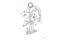 Cubierta Original Volvo Penta 850824