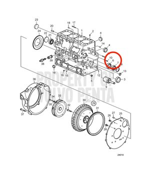 Cojinete Original Volvo Penta 3886440
