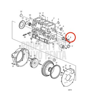 Anillo de Seguridad Original Volvo Penta 3580226