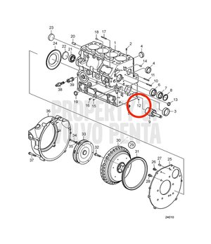Tapón Original Volvo Penta 861806