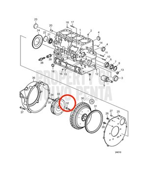Tornillo Original Volvo Penta 3580355