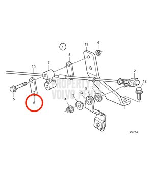 Arandela Original Volvo Penta 819068