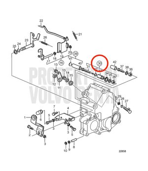 Tornillo Original Volvo Penta 3583770