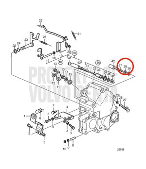 Anillo de Estanqueidad Original Volvo Penta 3580087