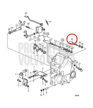 Capuchón Original Volvo Penta 3884537