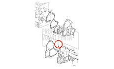 Clavija Tensora Original Volvo Penta 3580024