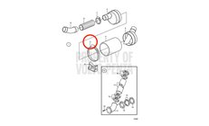 Abrazadera de Manguera Original Volvo Penta 949000
