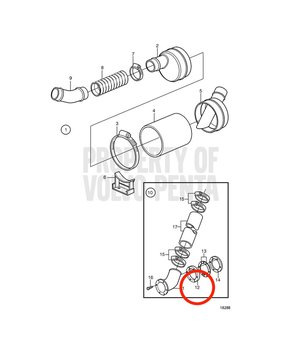 Expansor Original Volvo Penta 828293