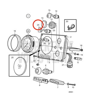 Pegatina Original Volvo Penta 872771
