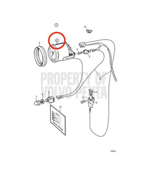 Reloj Original Volvo Penta 856814