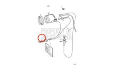 Tuerca Hexagonal Original Volvo Penta 872407
