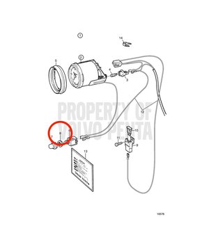 Tuerca Hexagonal Original Volvo Penta 872407