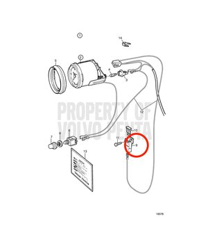 Aislador Original Volvo Penta 1323312