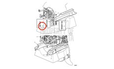 Tuerca Embridada Original Volvo Penta 990940