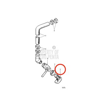 Colador Original Volvo Penta 836876