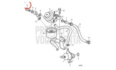 Tornillo Hueco Original Volvo Penta 3580098