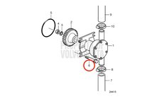 Tornillo Hexagonal Original Volvo Penta 21246665