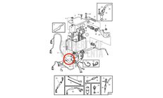 Tornillo Cruz Original Volvo Penta 955119