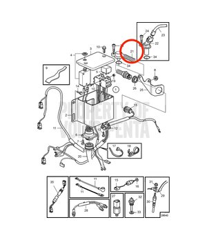 Sensor Original Volvo Penta 3944124