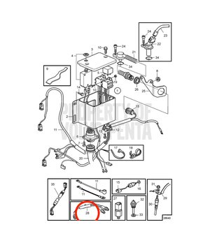 Contacto Múltiple Original Volvo Penta 1140598
