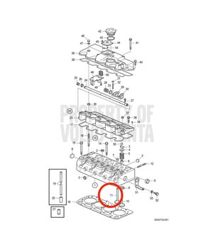 Culata, Reman Original Volvo Penta 3801332