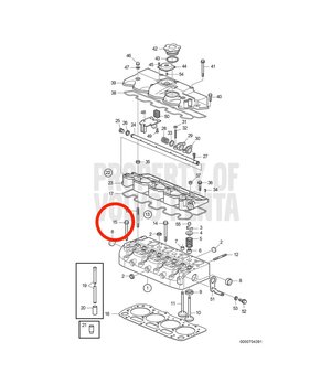 Tornillo Original Volvo Penta 3580311