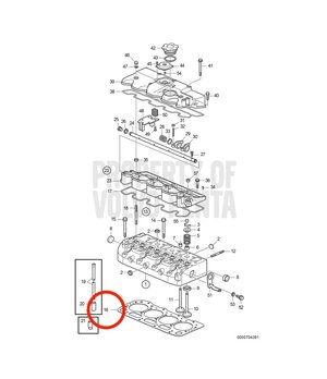 Junta Original Volvo Penta 21192973