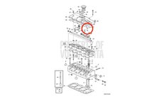 Tuerca Original Volvo Penta 861878