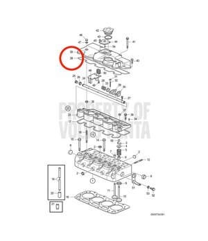 Junta Original Volvo Penta 3887222