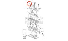 Tuerca Original Volvo Penta 3580241