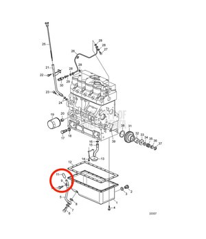 Abrazadera Original Volvo Penta 941565