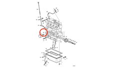 Perno Original Volvo Penta 861825