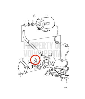 Kit de Rodete Original Volvo Penta 844022