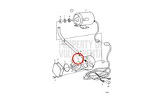 Arandela de Desgaste Original Volvo Penta 844016